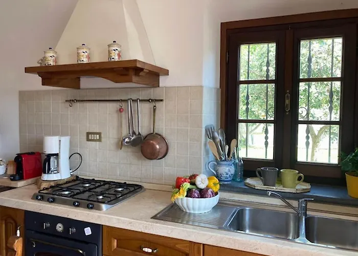 Casa Aia Sole With Pool, A/c, Garden, Barbecue *