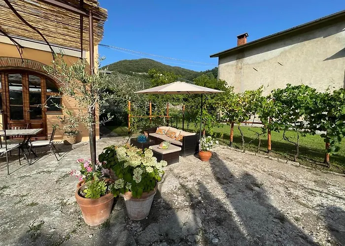 Lägenhet Casa Aia Sole With Pool, A/c, Garden, Barbecue