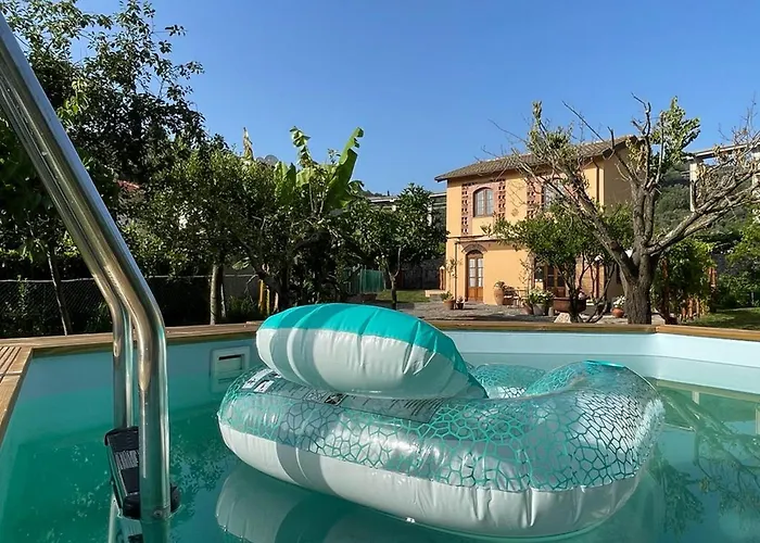Casa Aia Sole With Pool, A/c, Garden, Barbecue Massarosa