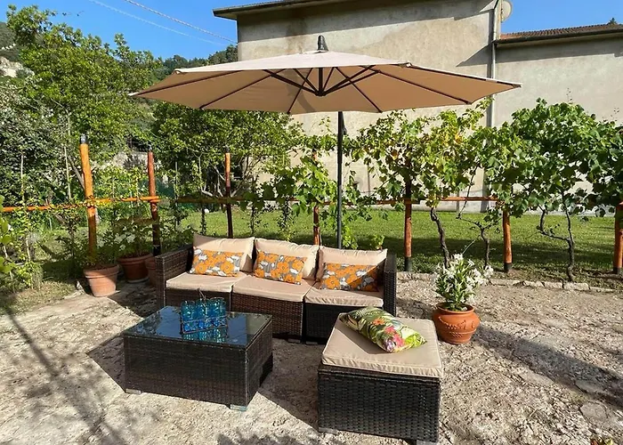 Lägenhet Casa Aia Sole With Pool, A/c, Garden, Barbecue